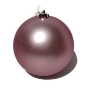 Украшение подвесное Шар (пластик), D12см, св.-роз., в асс. в интернет-магазине флористических аксессуаров Азалия Декор