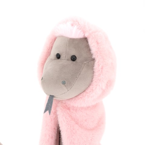 Игрушка м/н Змея Розалинда, 30см, серый в интернет-магазине флористических аксессуаров Азалия Декор