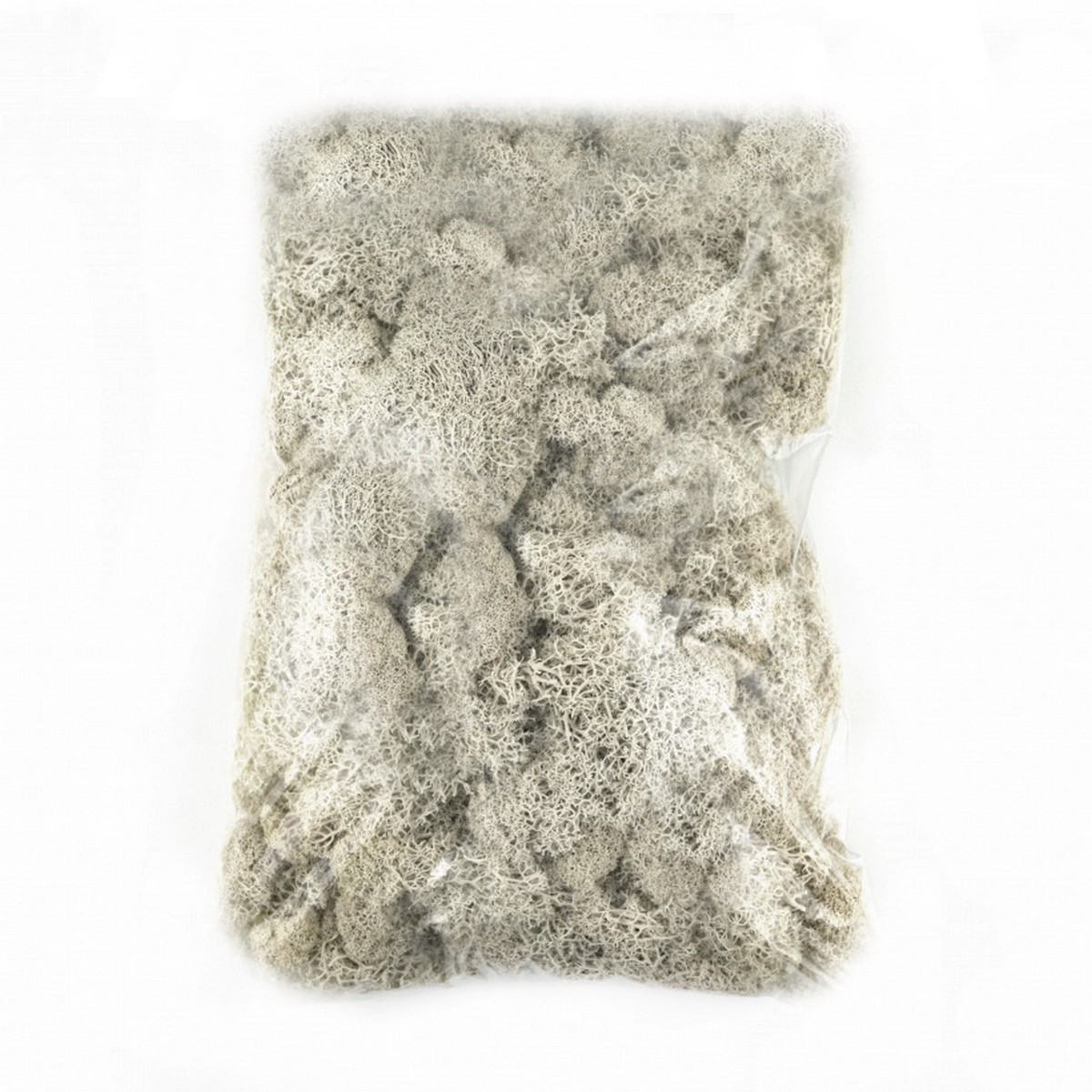 Мох ягель 400гр., белый в интернет-магазине флористических аксессуаров Азалия Декор