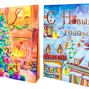 Пакет подарочный АА, 42,5х33х10см (в уп. 6шт.), в асс. в интернет-магазине флористических аксессуаров Азалия Декор