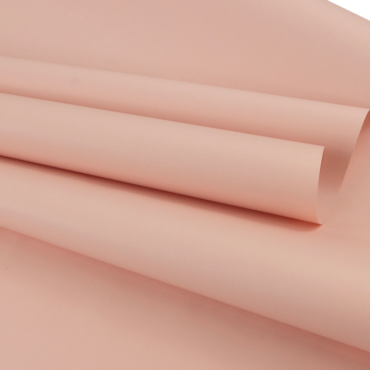 Бумага упаковочная крафт двусторонняя 60гр, 68 см 10 м, ванильный в интернет-магазине флористических аксессуаров Азалия Декор