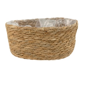 Корзина плетеная (растительный материал), 22x13хH10см, натуральный в интернет-магазине флористических аксессуаров Азалия Декор