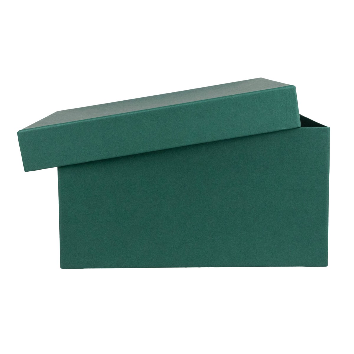 Коробка подарочная квадратная, 20х20х10 см, изумрудный в интернет-магазине флористических аксессуаров Азалия Декор