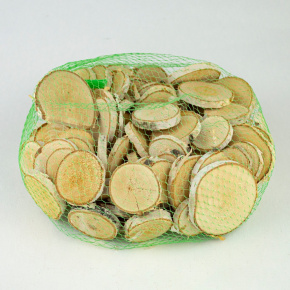 Набор спилов березы 100шт., 3-8 см в интернет-магазине флористических аксессуаров Азалия Декор