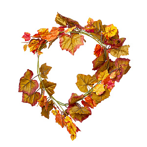 Гирлянда осенняя, 180см,  цв. в асс. в интернет-магазине флористических аксессуаров Азалия Декор