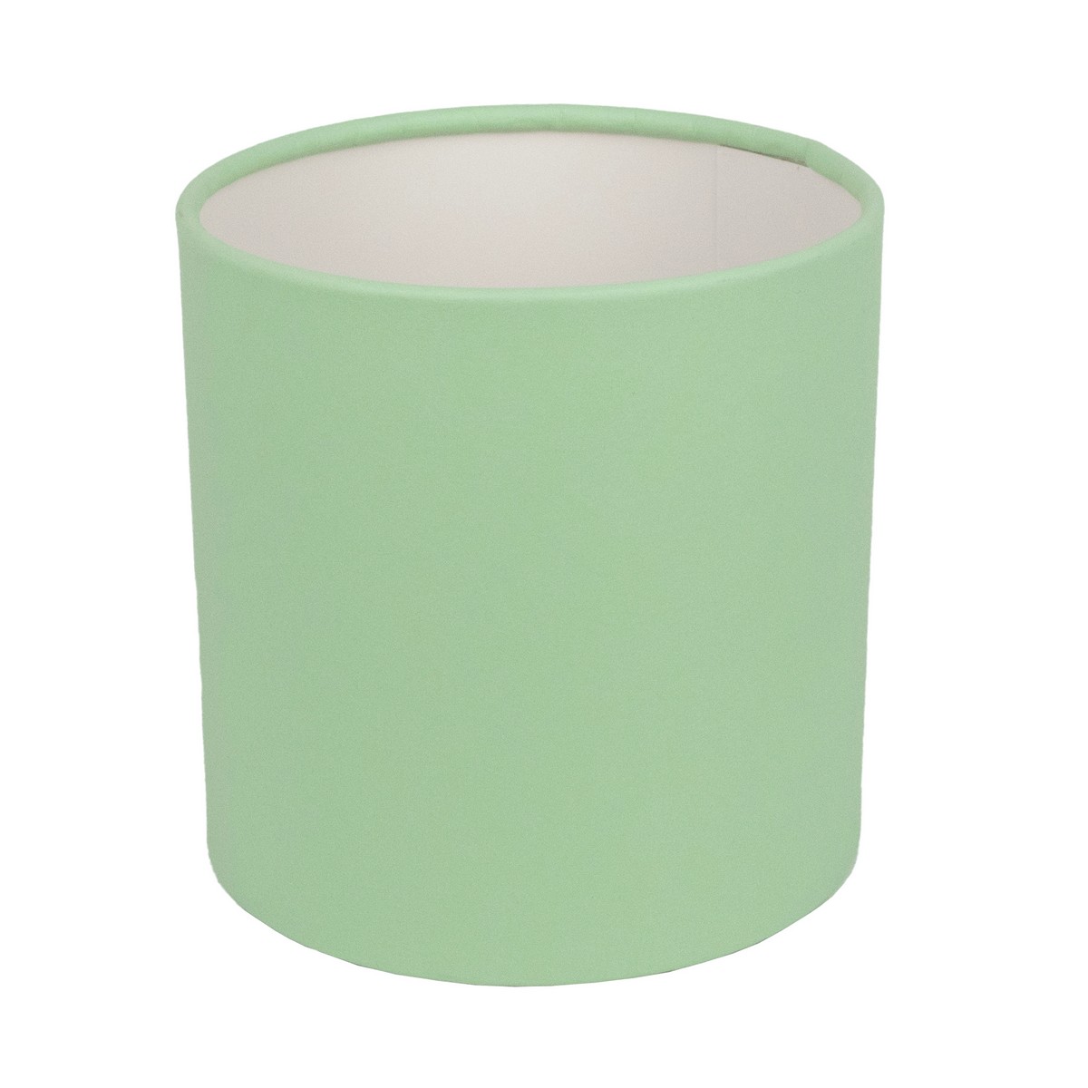 Коробка подарочная круглая без крышки, D16xH15 см, мятный в интернет-магазине флористических аксессуаров Азалия Декор