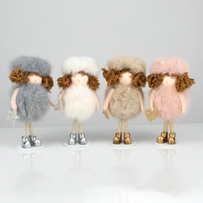 Сувенир Девочка, H14х4х4см, цв. в асс. в интернет-магазине флористических аксессуаров Азалия Декор