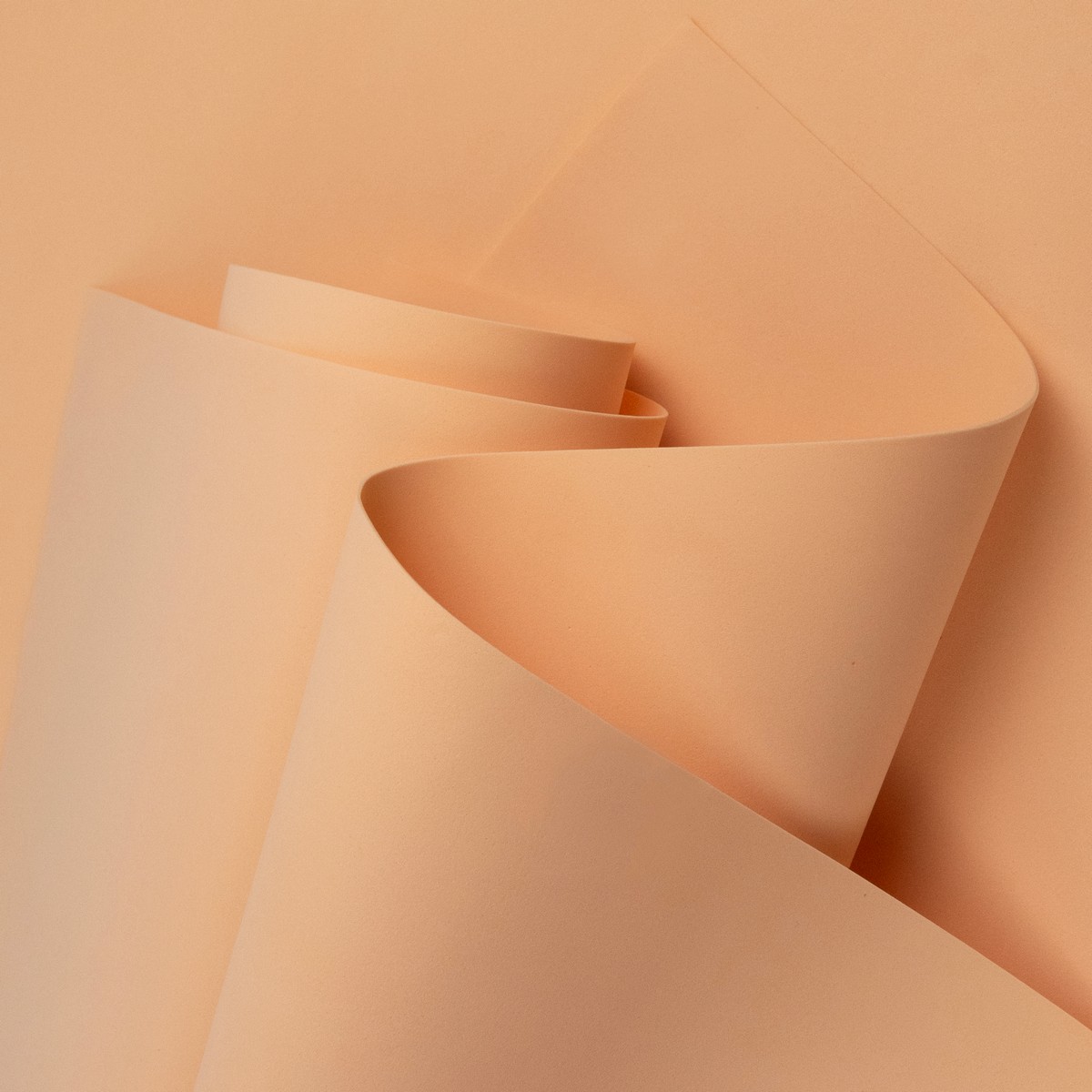 Фоамиран 10 листов 1 мм, 60х70см, персиковый в интернет-магазине флористических аксессуаров Азалия Декор