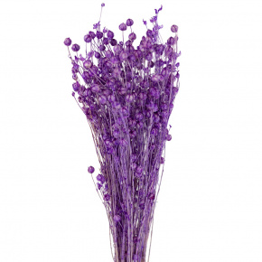 Набор льна 50гр., 60 см, сиреневый в интернет-магазине флористических аксессуаров Азалия Декор