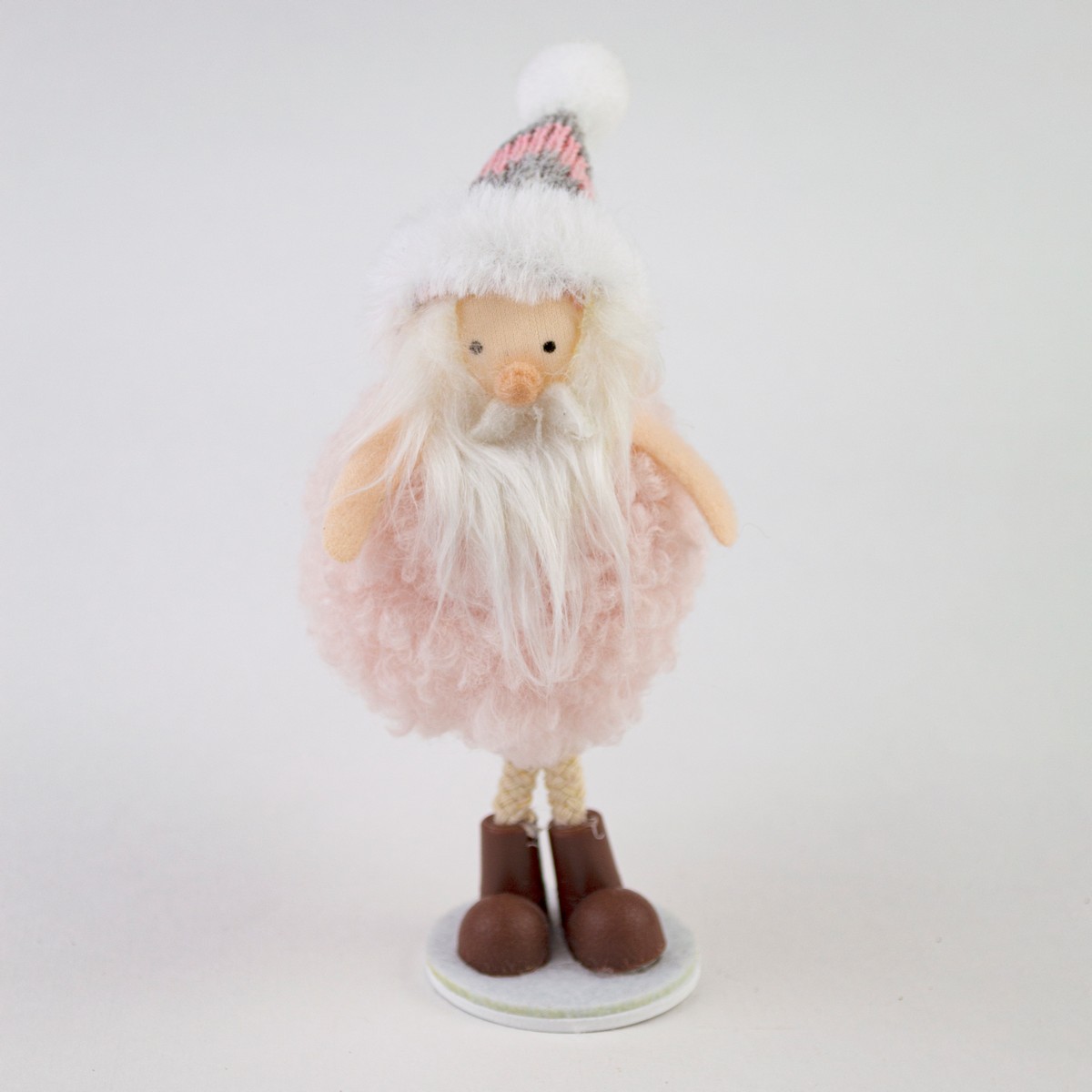 Сувенир Новогодний, H18х4х4см, в асс., розовый в интернет-магазине флористических аксессуаров Азалия Декор