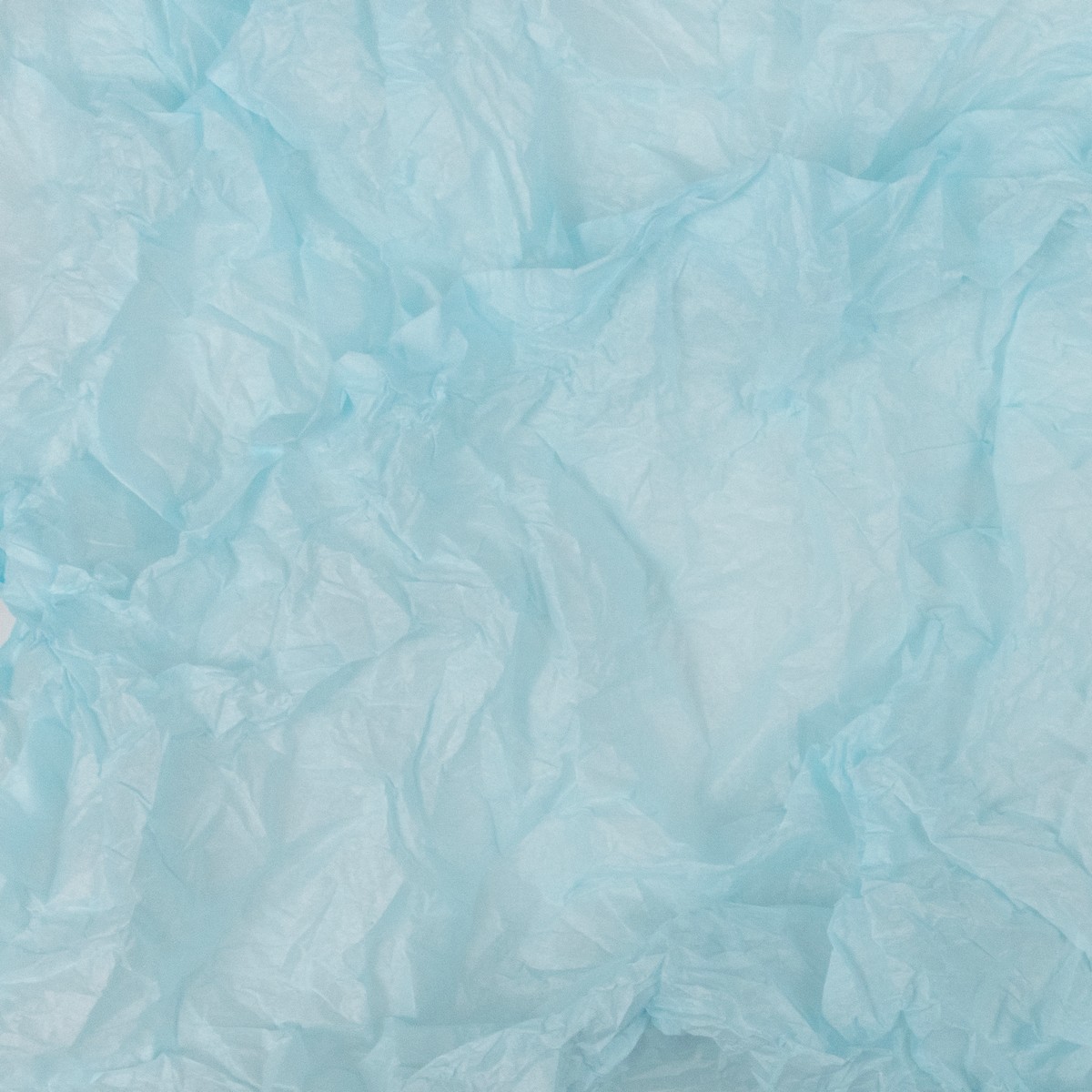 Бумага тишью 10 шт., 50x66 см, небесно-голубой в интернет-магазине флористических аксессуаров Азалия Декор