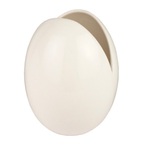 Кашпо Цесоло (керамика), D14xH18см, белый в интернет-магазине флористических аксессуаров Азалия Декор