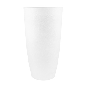 Кашпо Саванна (бетон), D30,5xH58,5см, 29,5л, белый в интернет-магазине флористических аксессуаров Азалия Декор