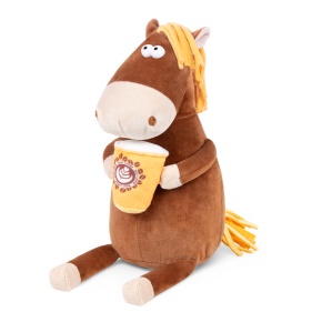 Игрушка м/н Коняш Кофемэн, 22см, коричневый в интернет-магазине флористических аксессуаров Азалия Декор