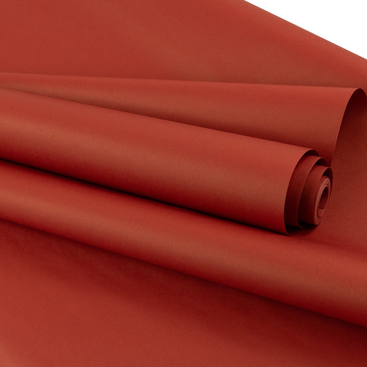 Бумага упаковочная крафт двусторонняя 60гр, 68 см 10 м, красный в интернет-магазине флористических аксессуаров Азалия Декор