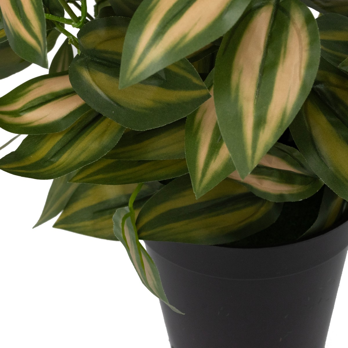 Традесканция в кашпо, 39см, зеленый в интернет-магазине флористических аксессуаров Азалия Декор