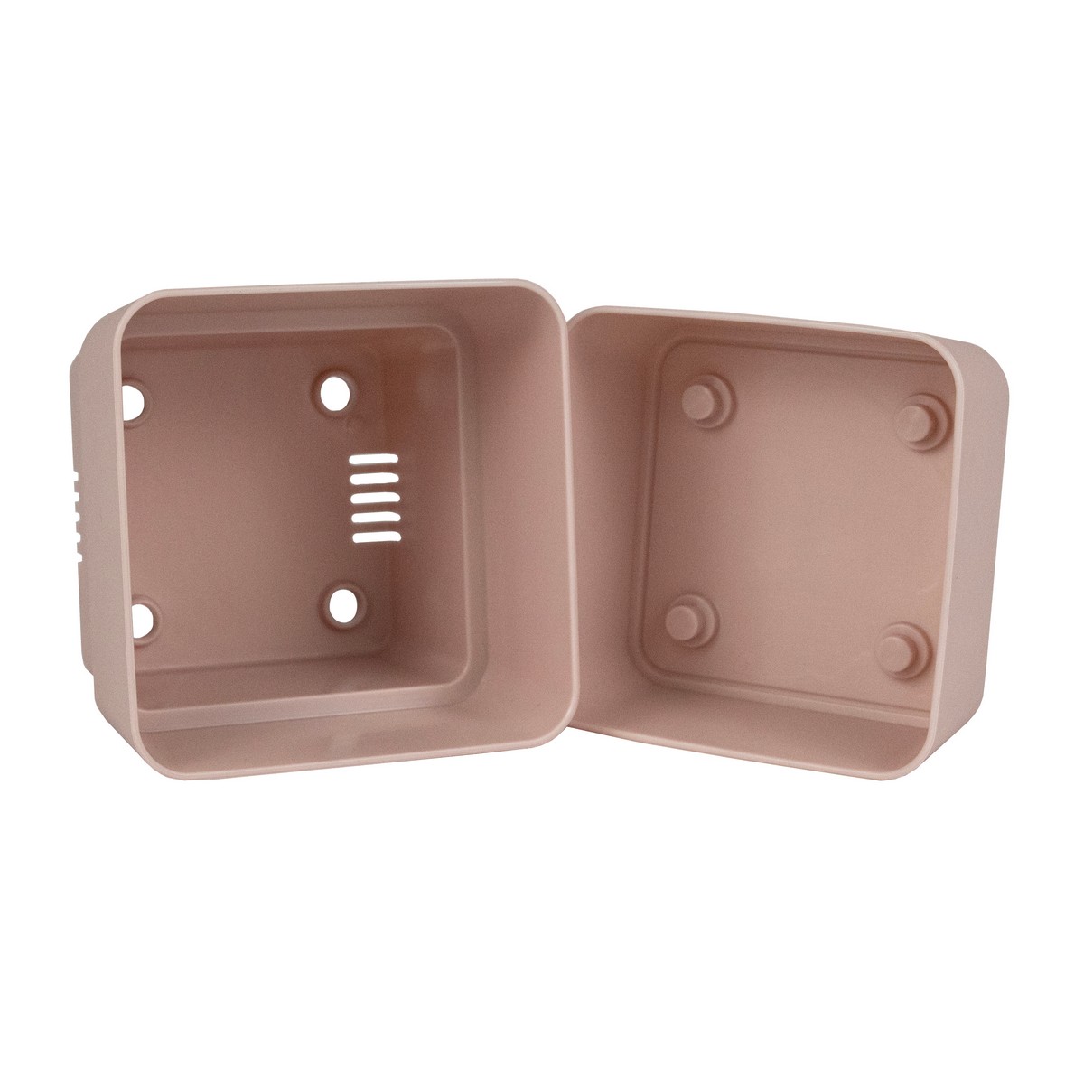 Цв. горшок Фиори (пластик), D9,5xH8,5см, 0,45л,  розовый в интернет-магазине флористических аксессуаров Азалия Декор