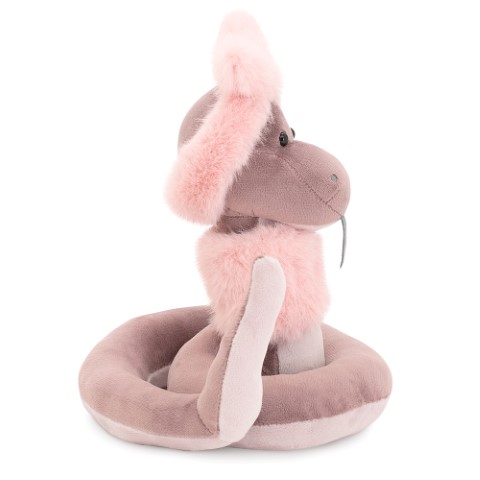 Игрушка м/н Змея Молли, 20см, розовый в интернет-магазине флористических аксессуаров Азалия Декор