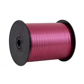 Лента 5 мм 500 м, бордовый в интернет-магазине флористических аксессуаров Азалия Декор