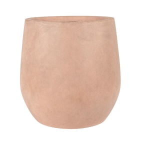 Кашпо Стоун (файбергласс), D22xH22см, коричневый в интернет-магазине флористических аксессуаров Азалия Декор